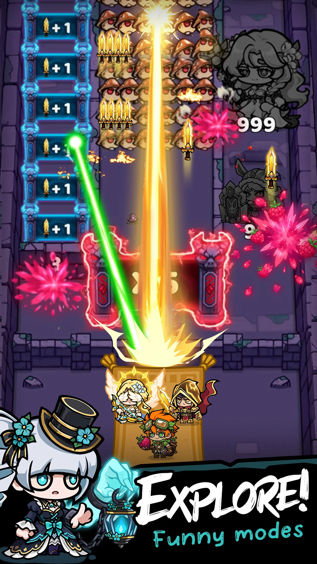 Heroes vs Crazy Wiggler screenshot